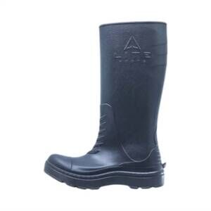 NEW LITEBOOTS women's size waterproof rubber boots in gray